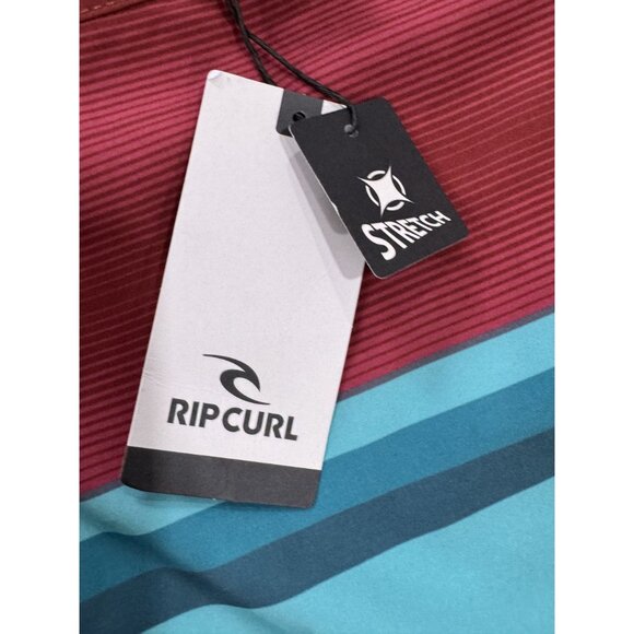 RIP CURL Men Red/Green Boardshorts 33 - Picture 5 of 6